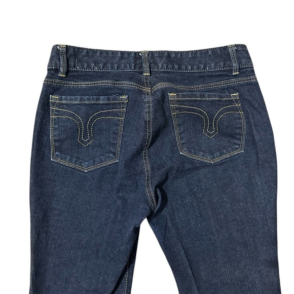 LOFT Curvy Boot Cut Denim Jeans Classic Style Western Festival Size 10P Rodeo - Picture 3 of 7
